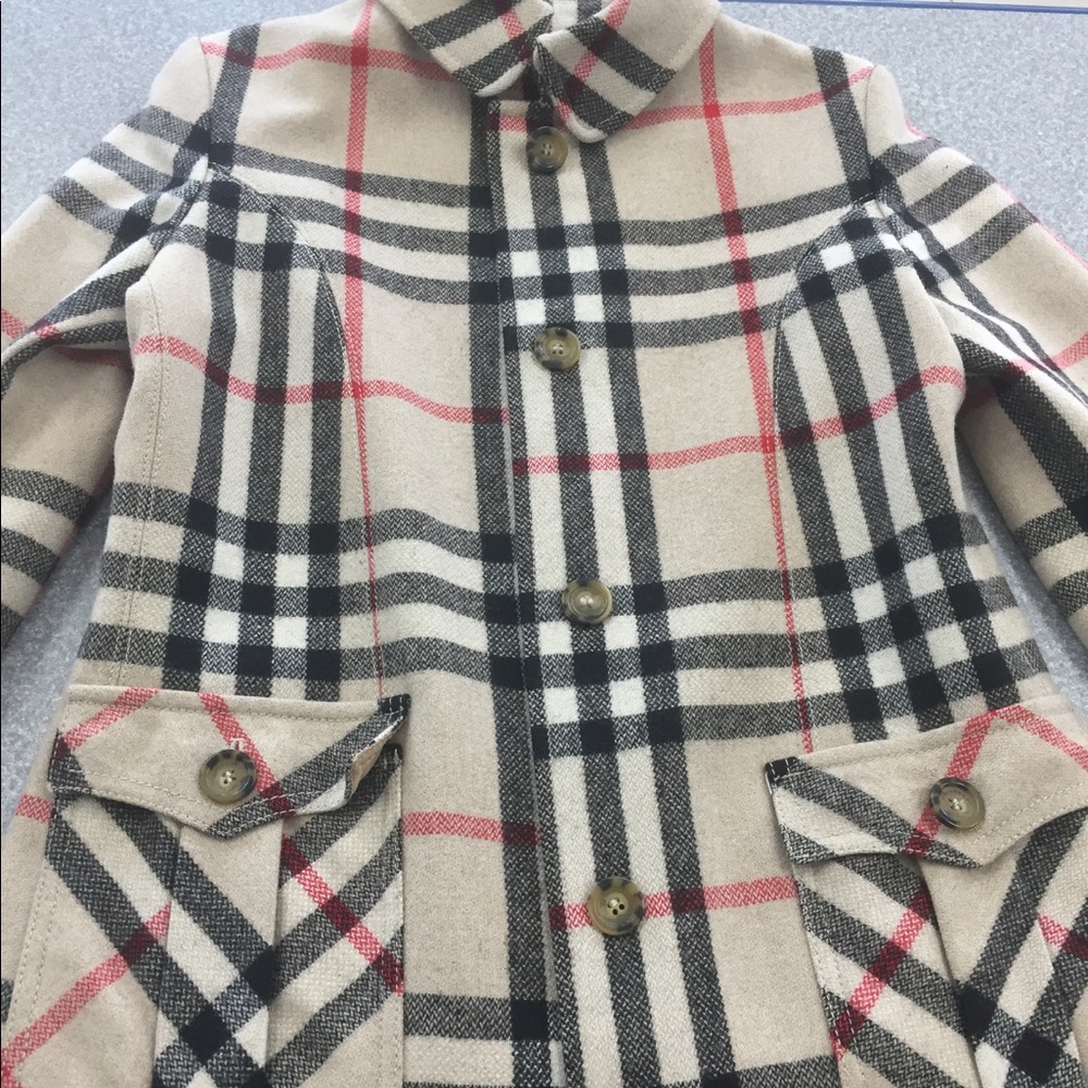 Burberry kids size14 same like women xs coat
